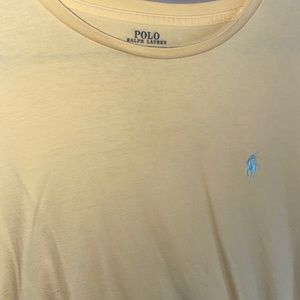 Yellow Polo by Ralph Lauren Tee Shirt
